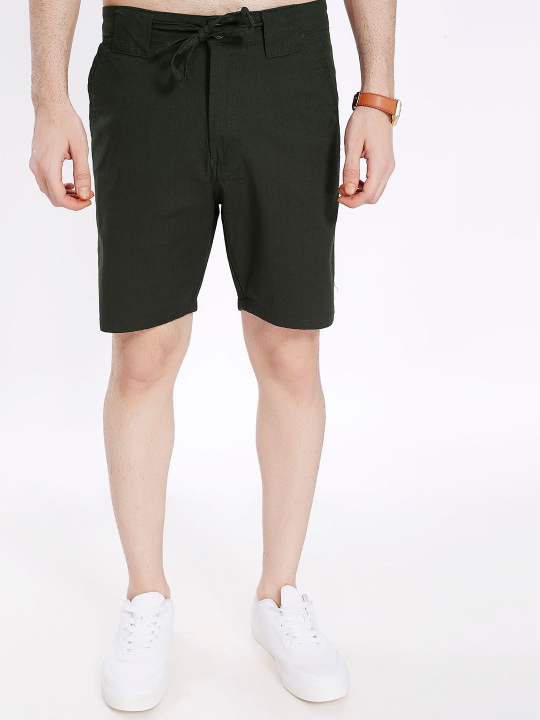 THE BEETEL HOUSE Men Relaxed Fit Mid-Rise Shorts-picture-32
