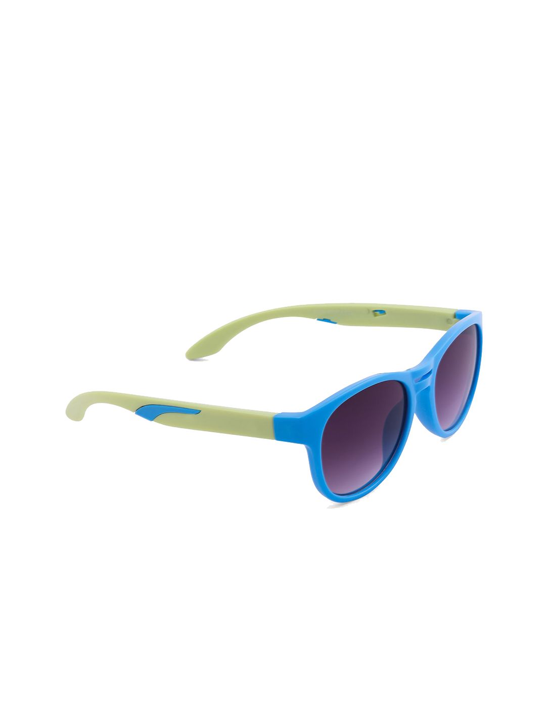 KIDSUN Kids Grey Lens & Blue Oval Sunglasses with UV Protected