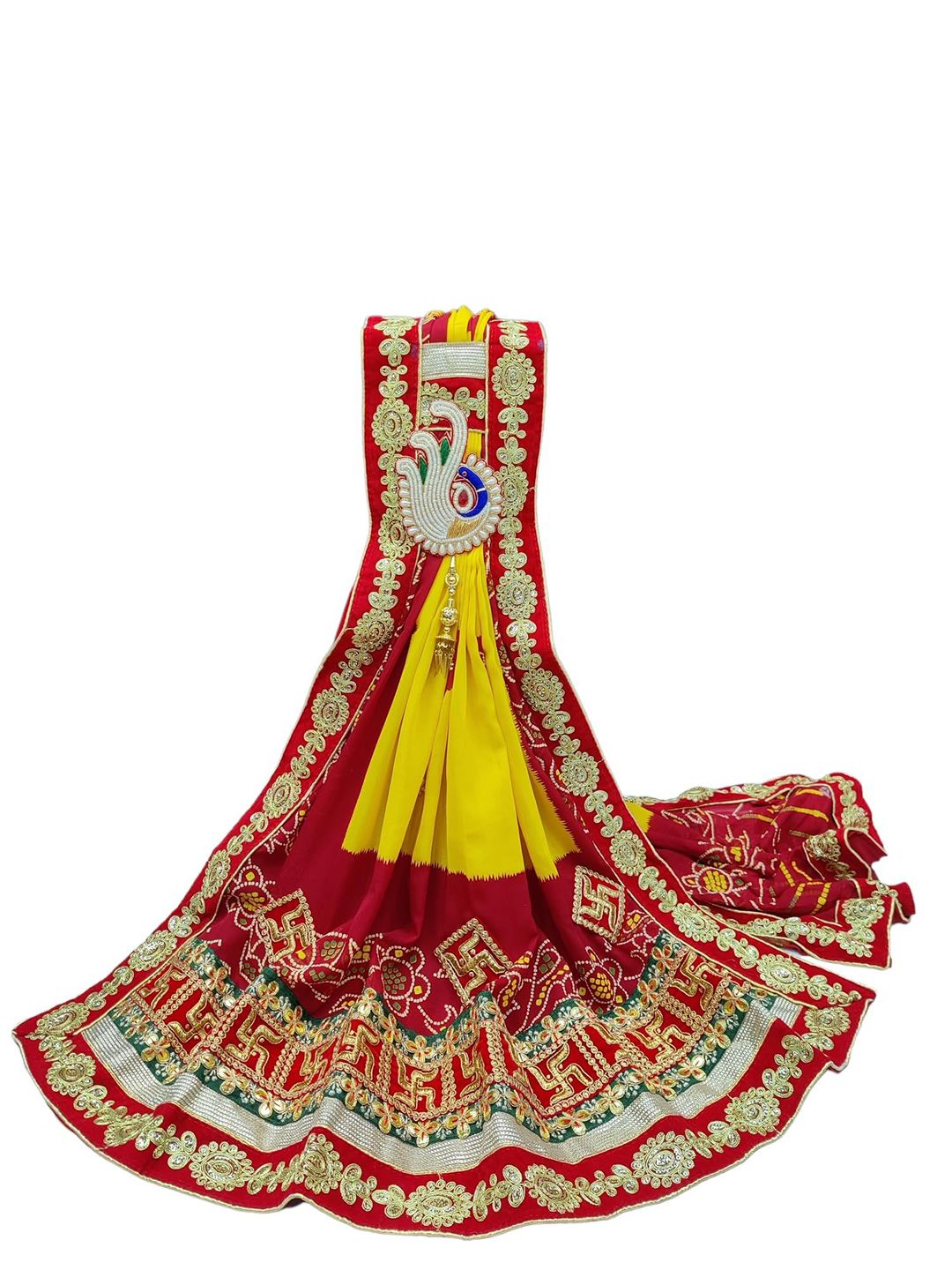 Ranisatiya creation Bandhani Printed Sequinned Dupatta-picture-22