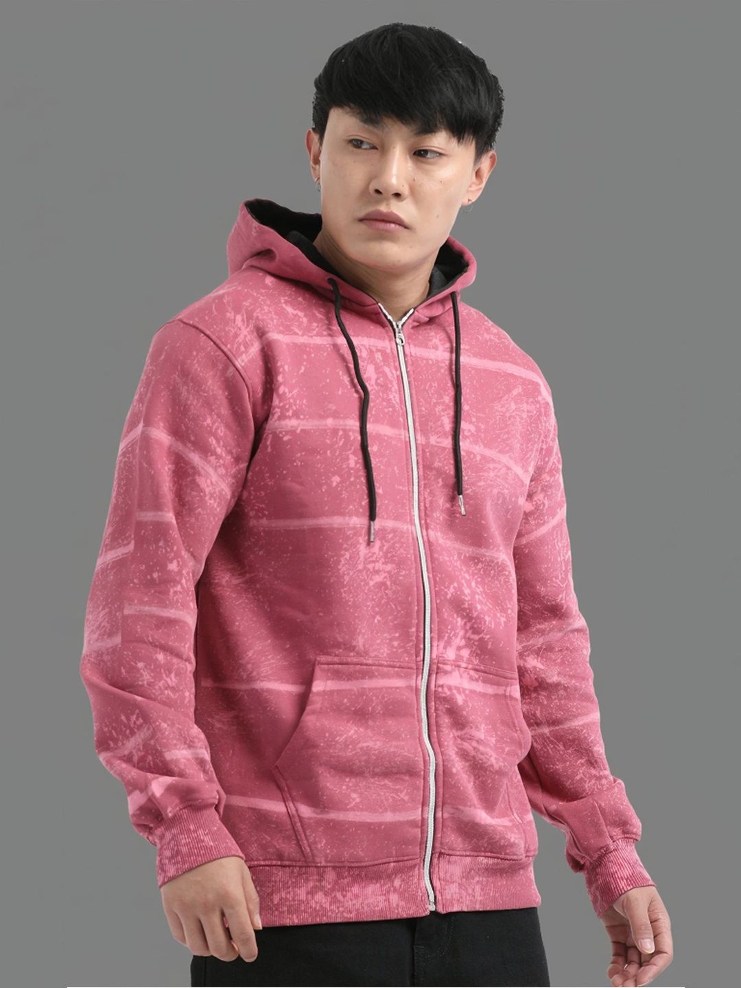 fanideaz Men Solid Hooded Full Sleeve Sweatshirt-picture-11