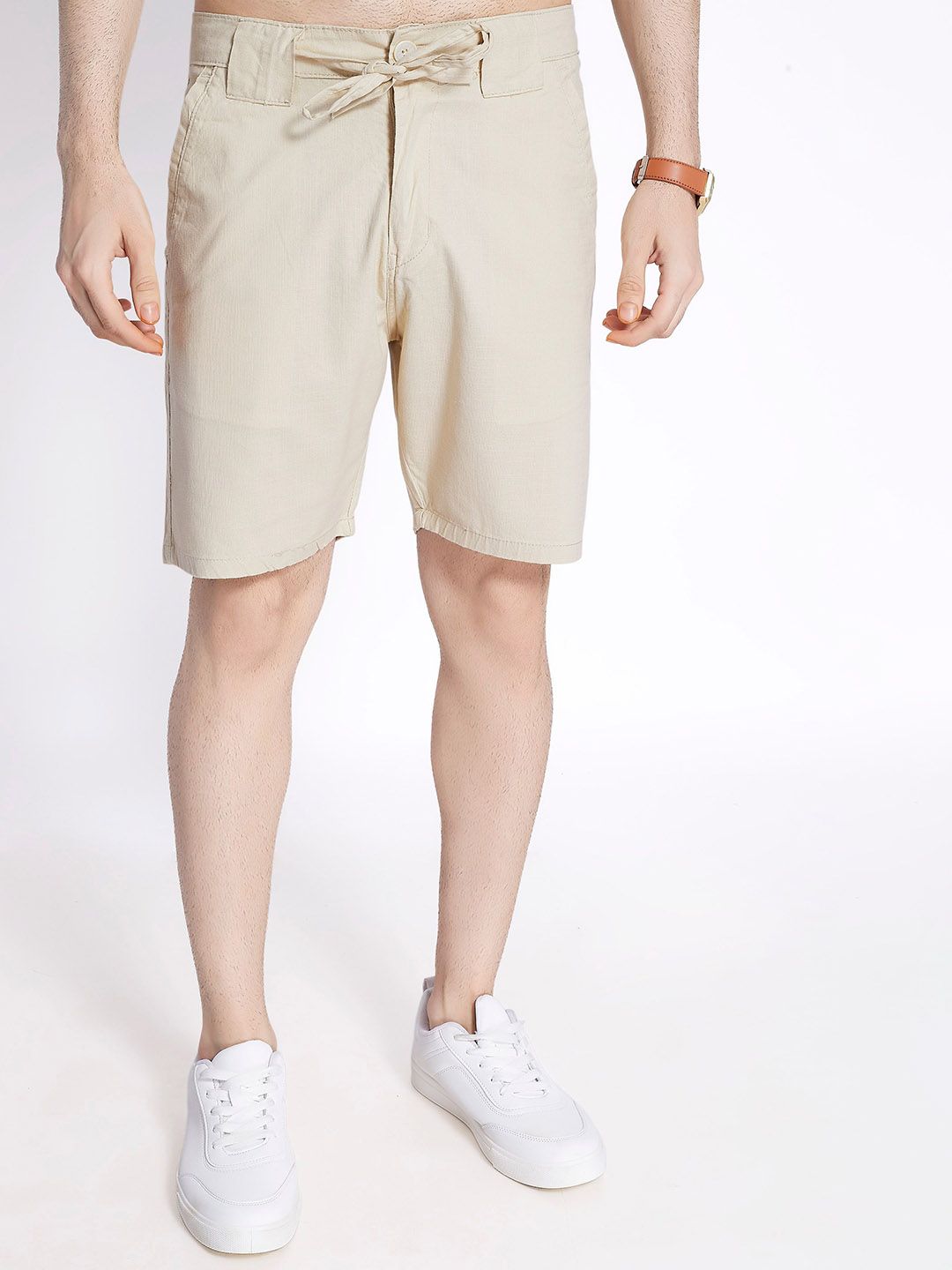 THE BEETEL HOUSE Men Solid Relaxed Fit Shorts-picture-26