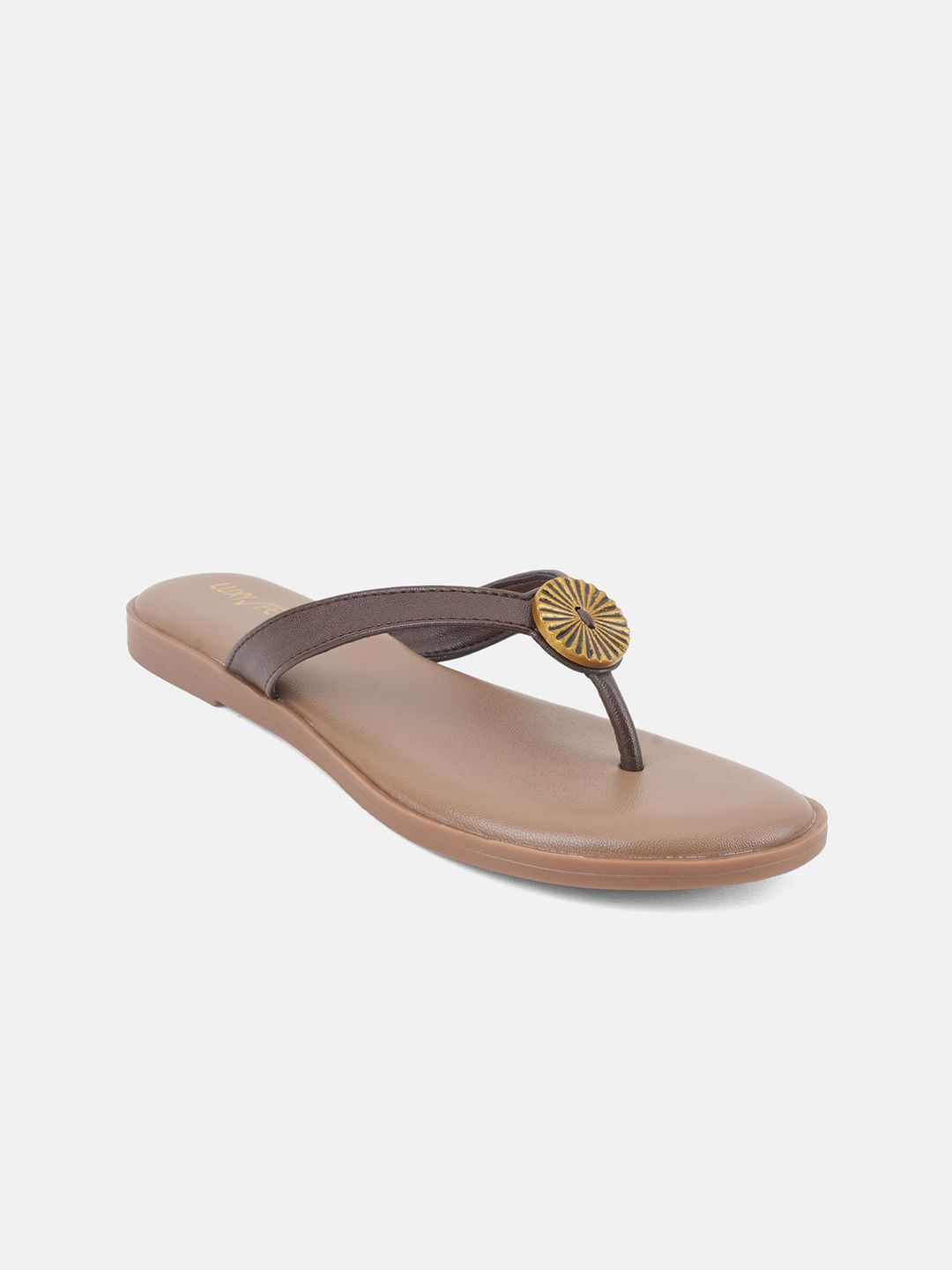 Luxyfeel Women Slip-On T-Strap Flats-picture-10