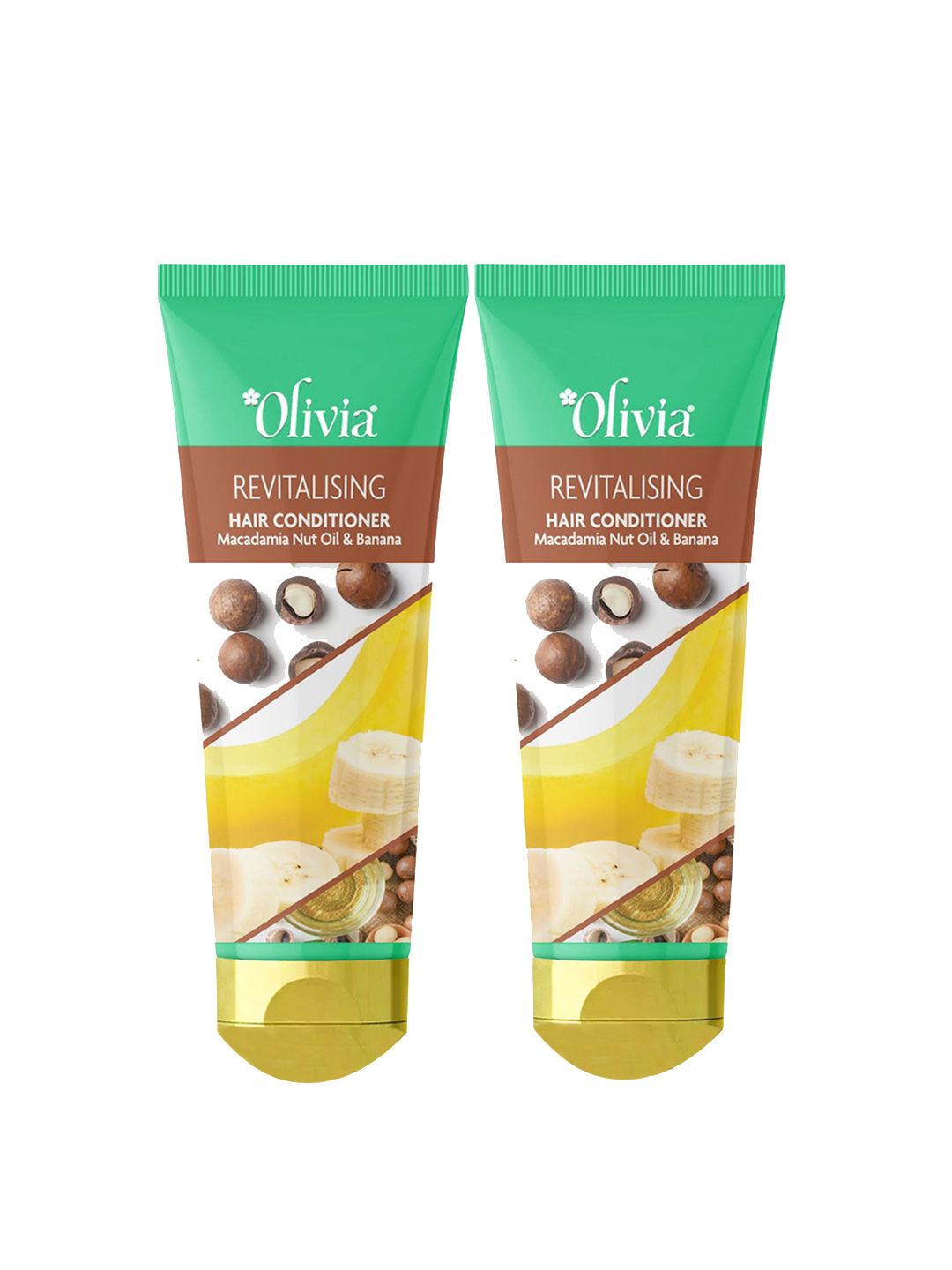 Olivia Set Of 2 Revitalizing Hair Conditioner With Macadamia Oil & Banana - 200ml Each-image-33