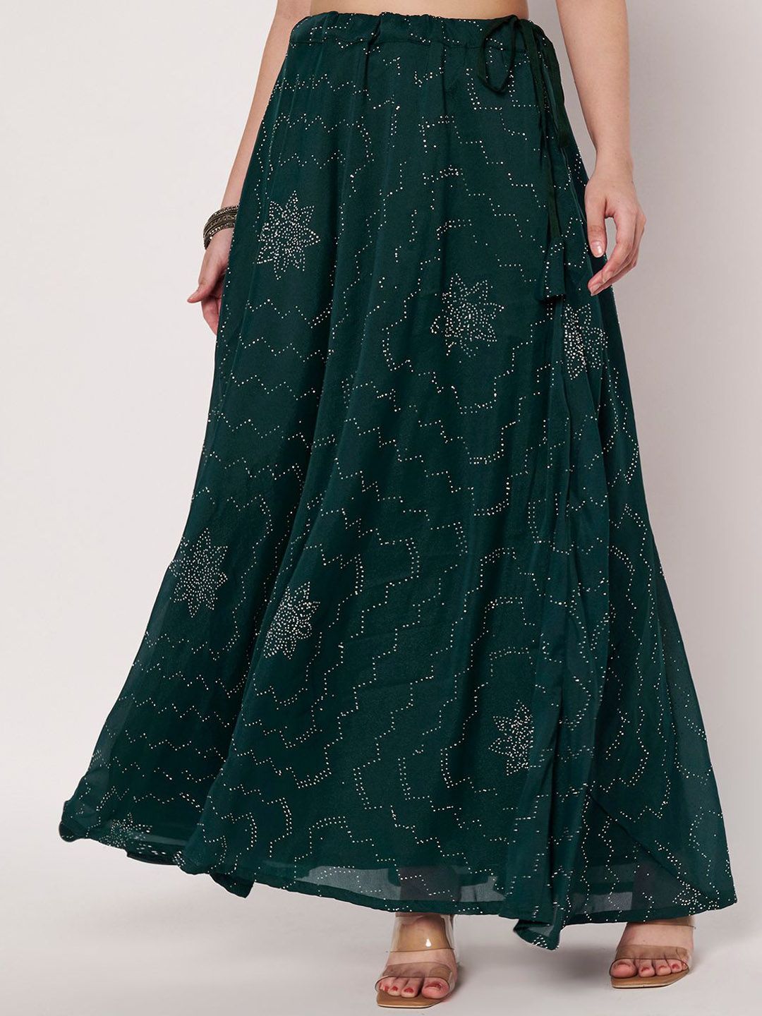 studio rasa Women Embellished A-Line Maxi Skirt-picture-40