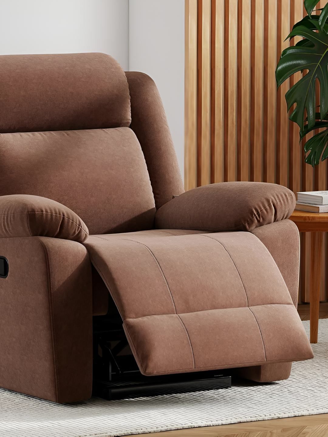 FRIENDS LIFE Brown Manual 1 Seater Recliner-picture-42