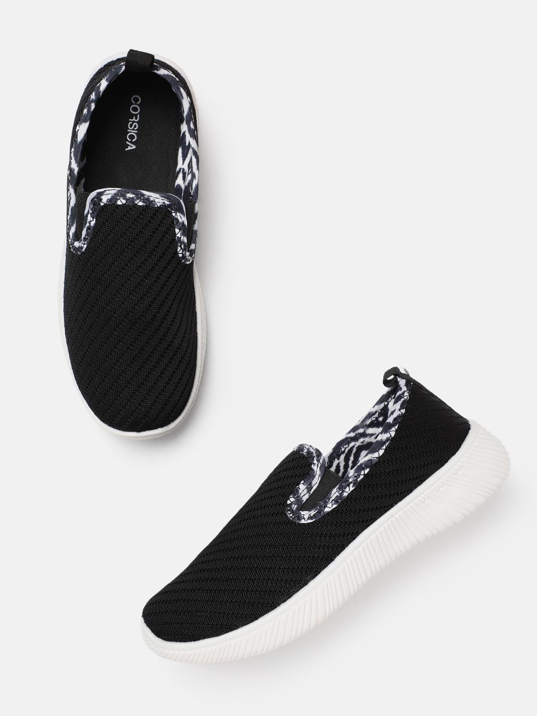 CORSICA Women Textured Slip-On Sneakers-picture-53