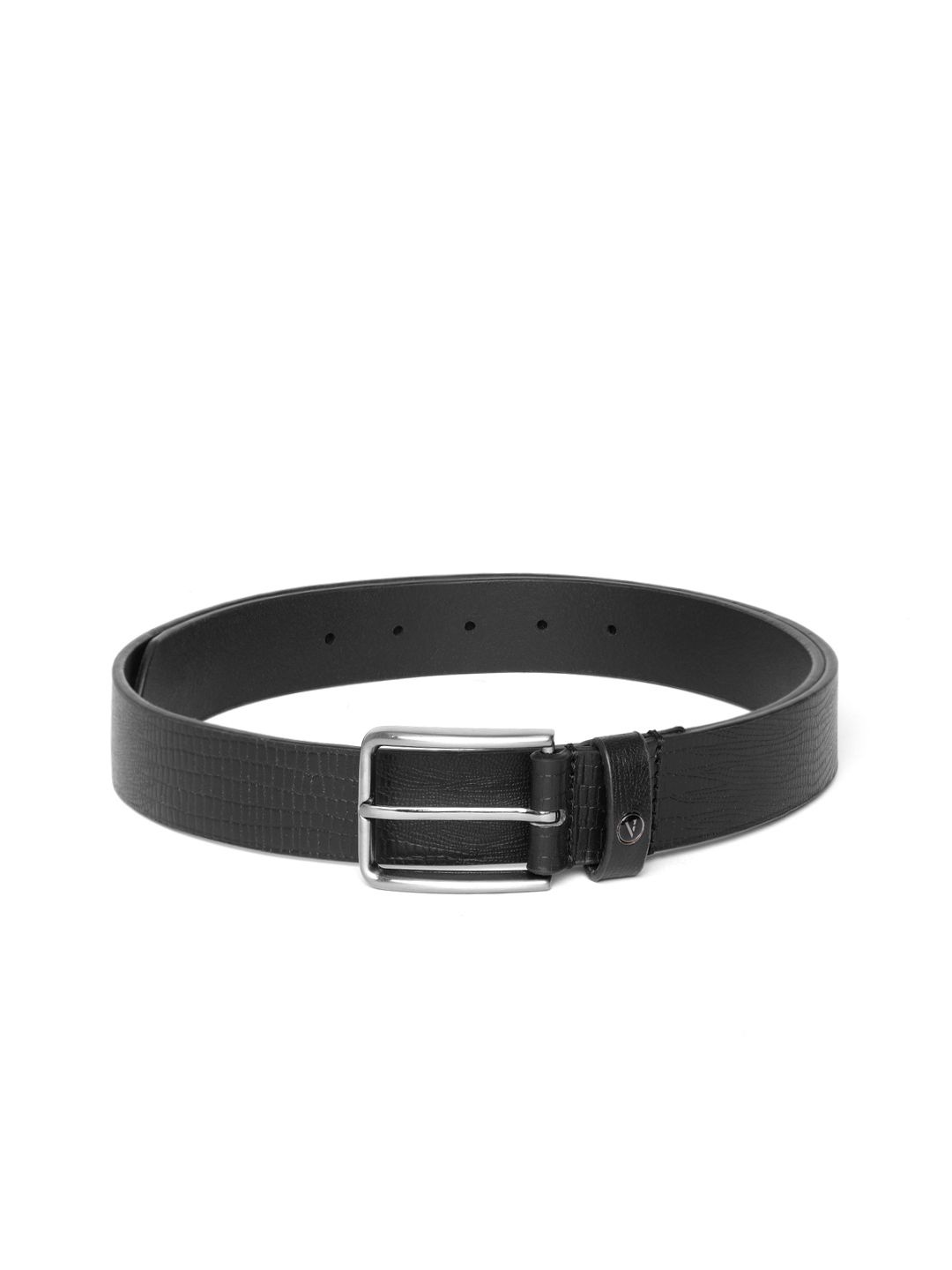 Van Heusen Men Textured Leather Belt-picture-25