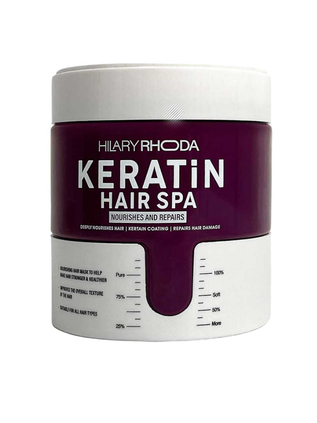 Hilary Rhoda Strengthening & Smoothing Keratin Hair Spa- 500 ml-picture-38