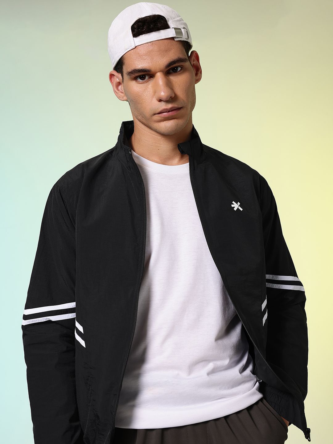 HRX by Hrithik Roshan Mock Collar Sporty Jacket-picture-11