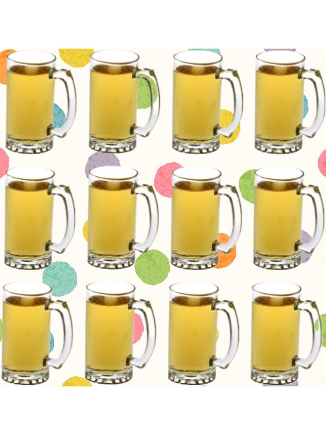 1ST TIME Set Of 12 Transparent Dishwasher Safe Beer Glass-picture-11