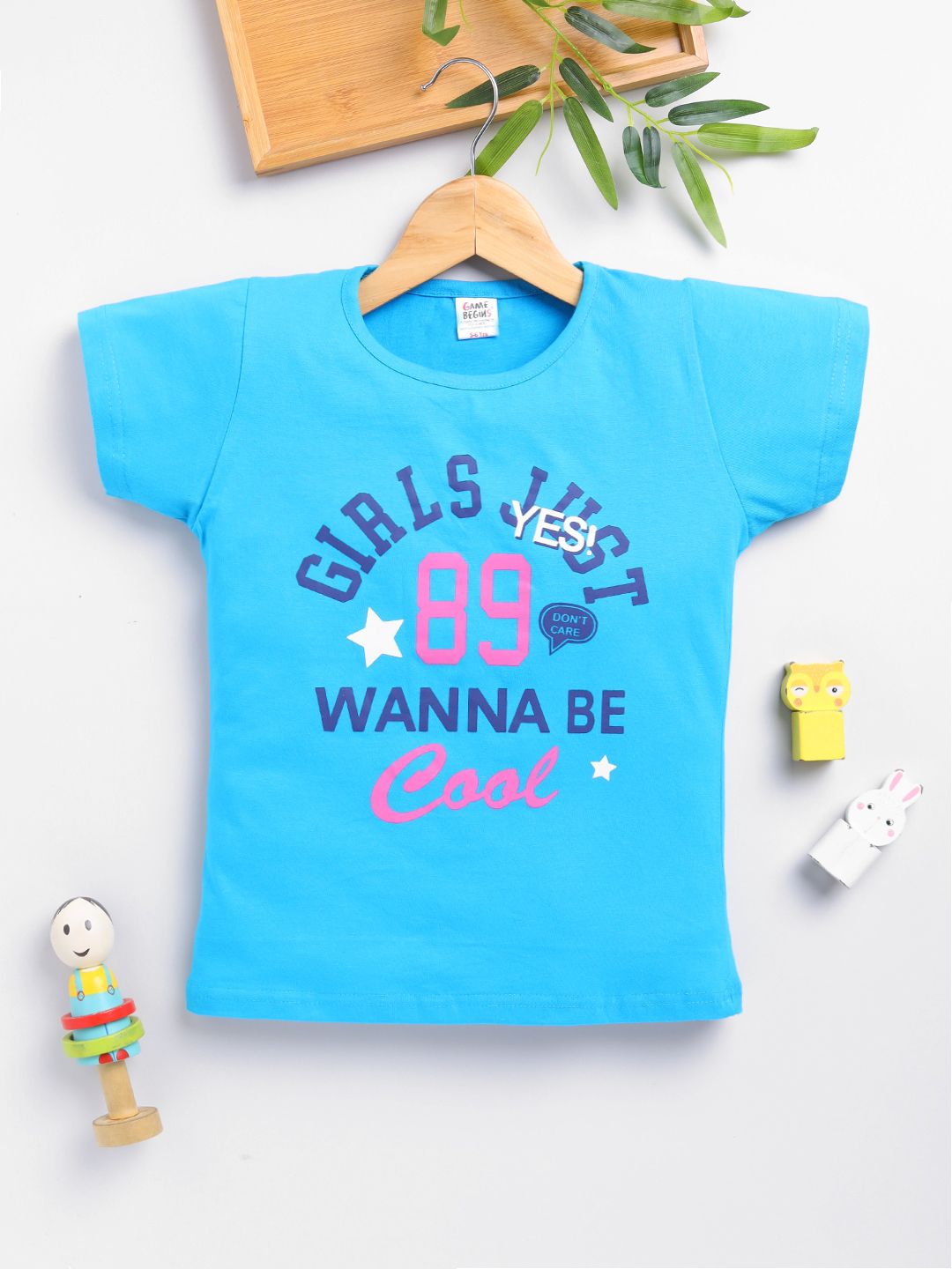 Here&Now X Game Begins Girls Graphic Printed T-shirt-picture-32