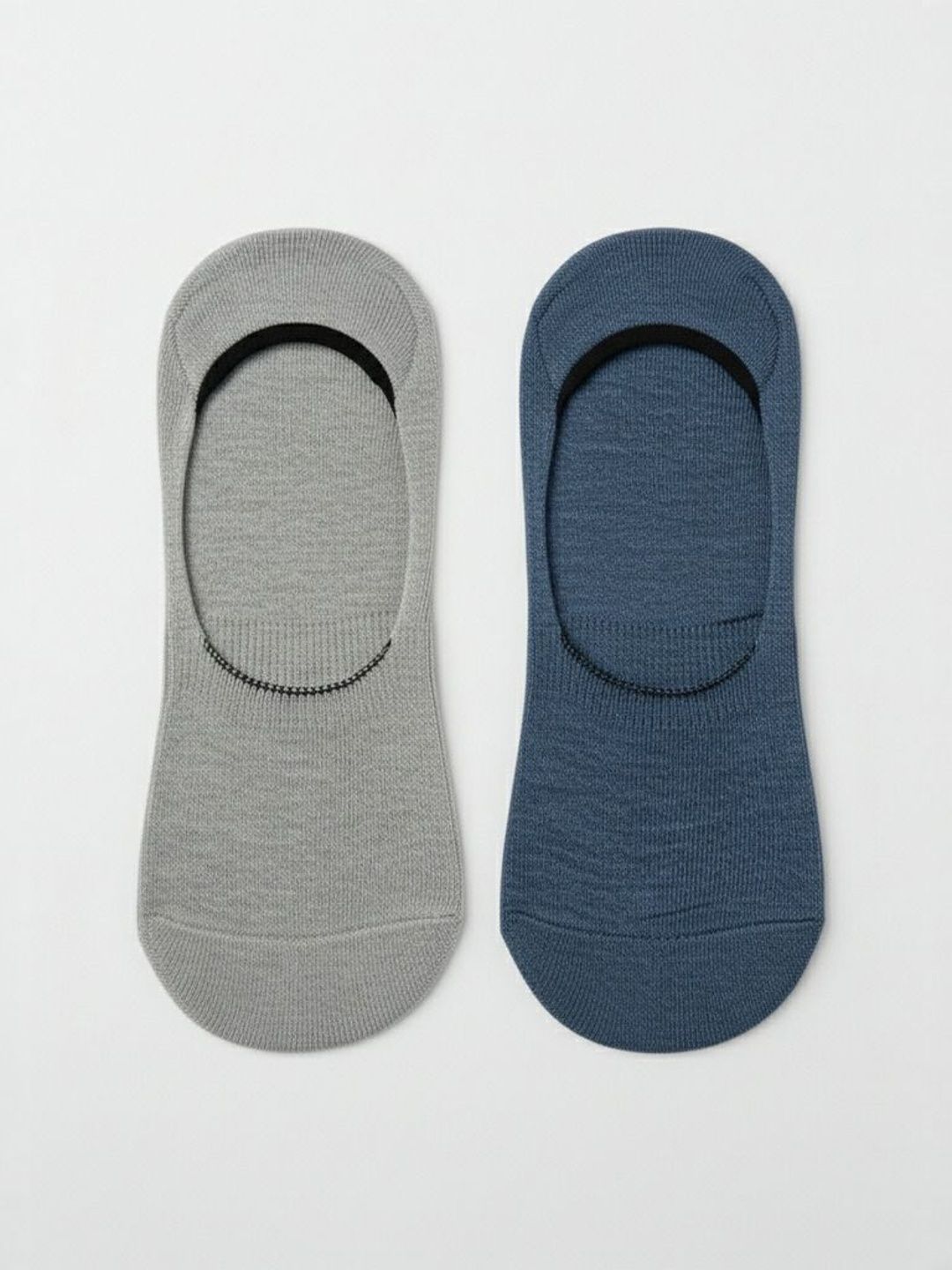 SZN Men Pair of 4 Shoeliner Cotton Solid Socks-picture-26