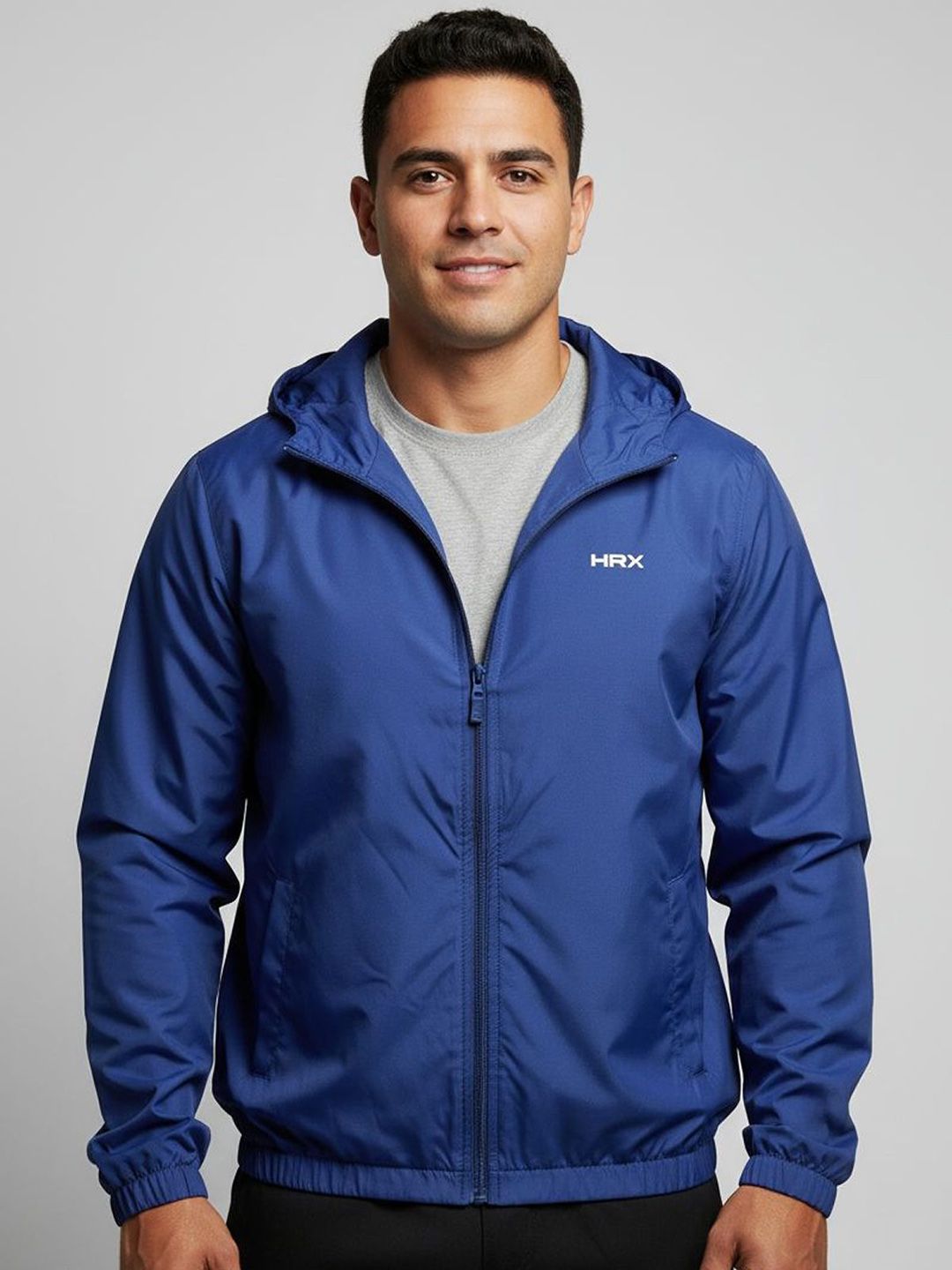 HRX by Hrithik Roshan Men Hooded Solid Sporty Jacket-picture-38