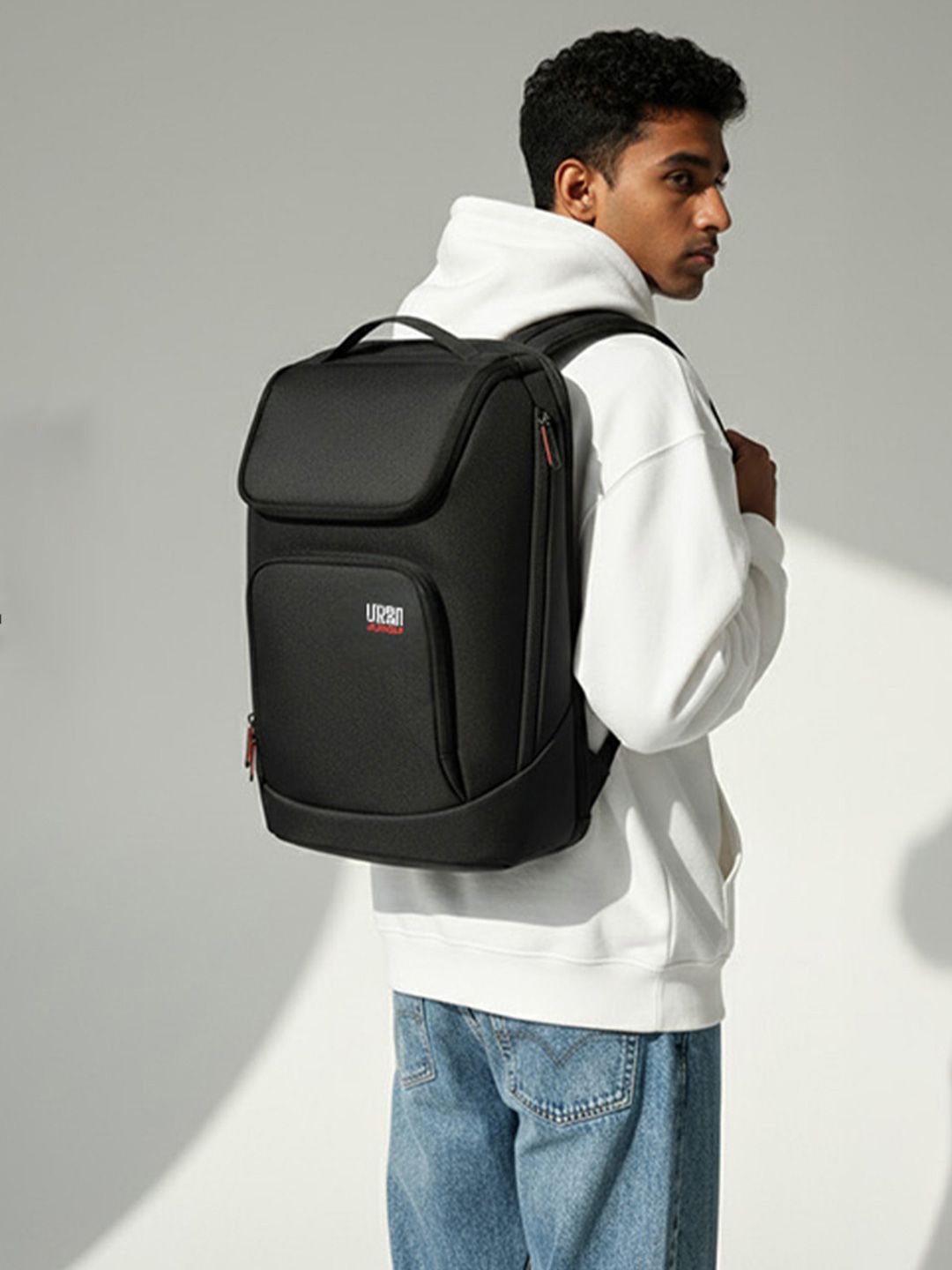 Urban Jungle Unisex Solid Backpack-picture-11