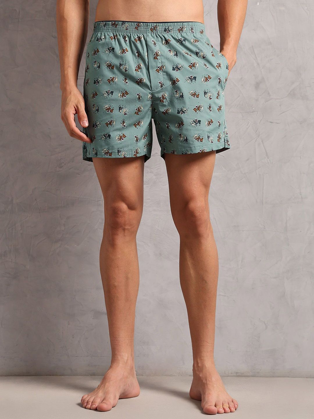 U.S. Polo Assn. Abstract Printed Cotton Boxer-image-5