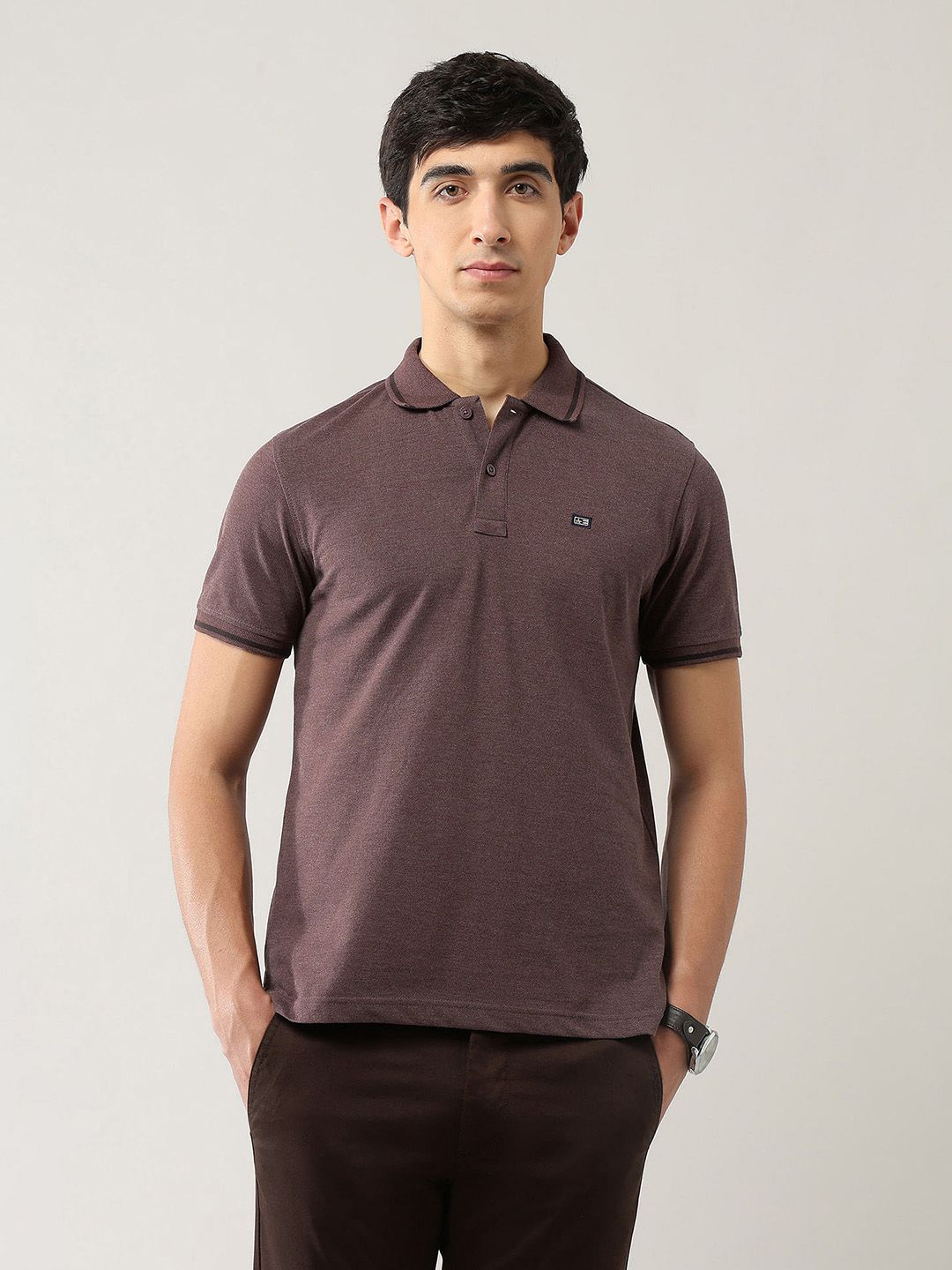 Arrow Sport Polo Collar Regular Fit T-shirt-image-19