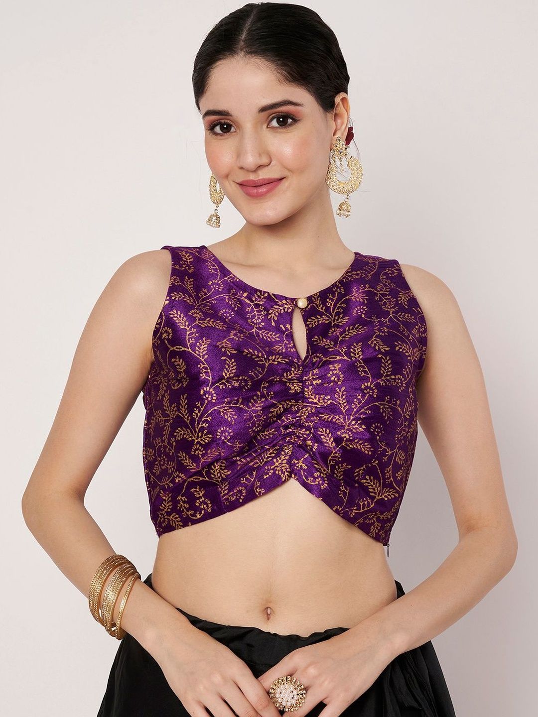 studio rasa Women Floral Print Crop Top-picture-29