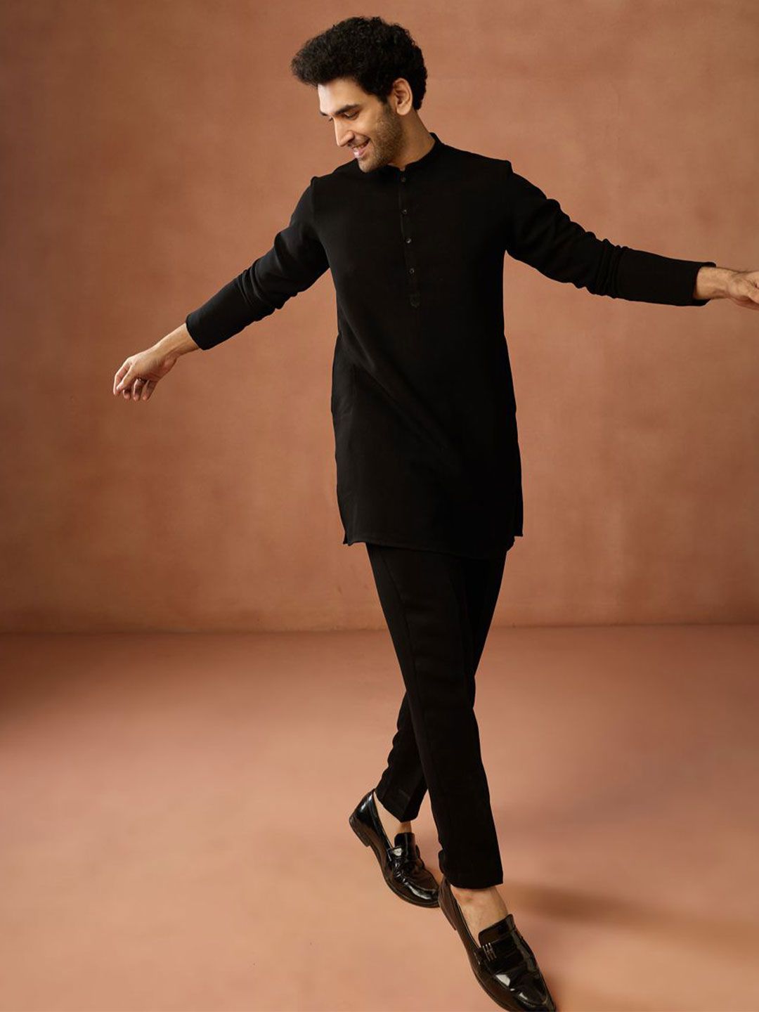 KISAH Men Solid Festive Straight Kurta-picture-38