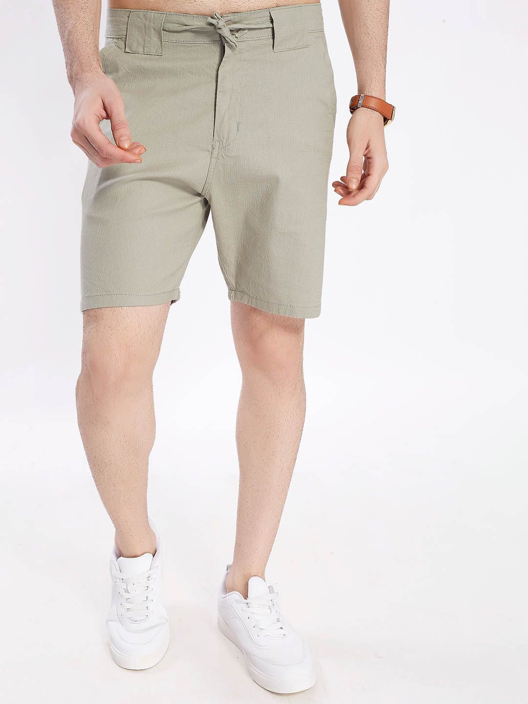 THE BEETEL HOUSE Men Solid Relaxed Fit Shorts-picture-30