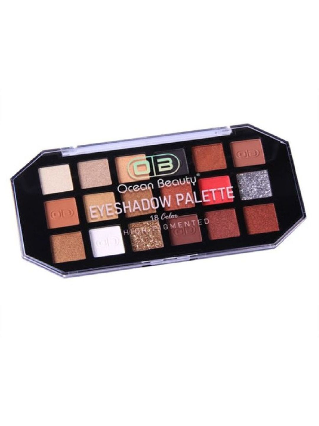 OB Ocean Beauty 18 Colour High Pigmented Eyeshadow Palette - Shade-01-picture-20