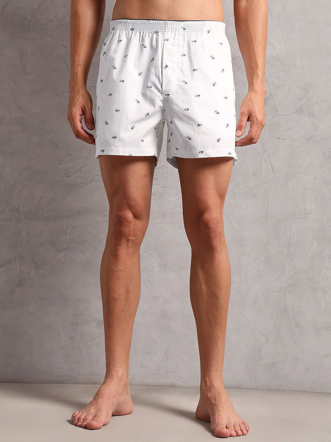 U.S. Polo Assn. Floral Printed Pure Cotton Boxer-picture-39