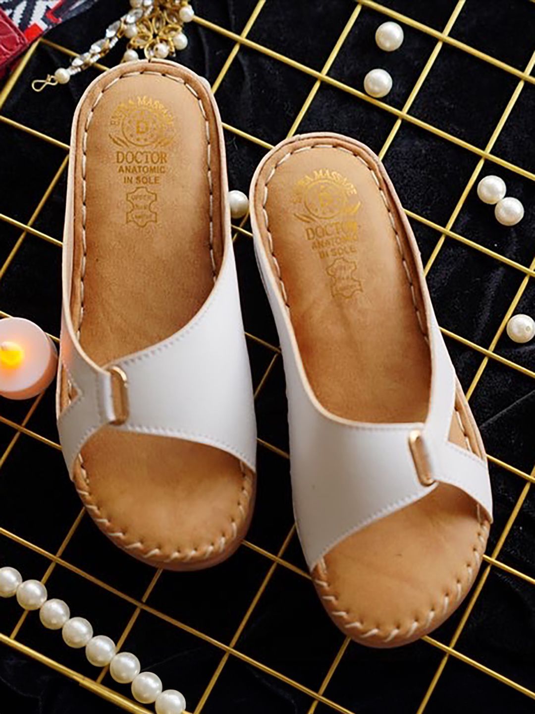 Enjee Women Open Toe Flats-picture-31