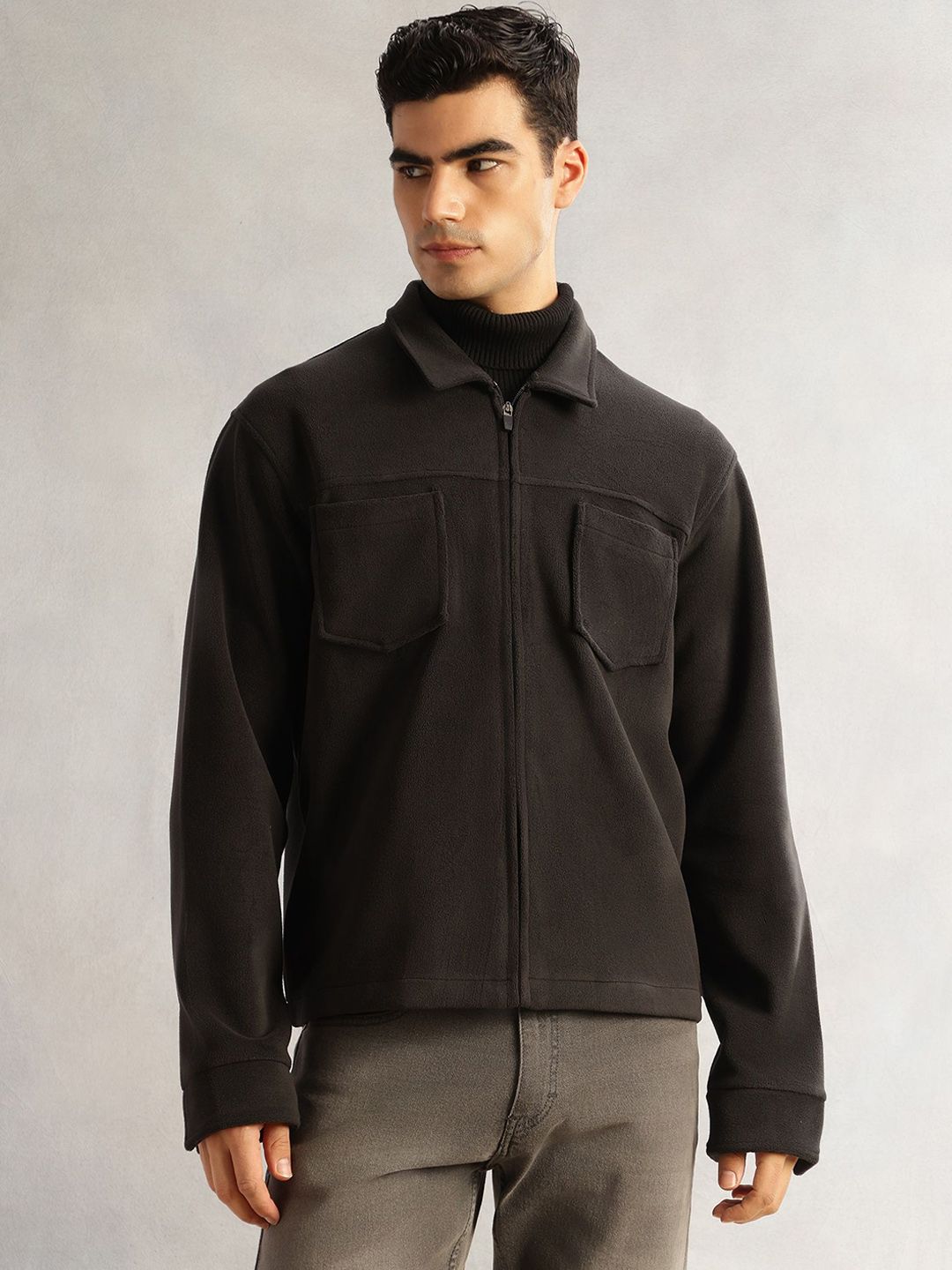 Thomas Scott Men Spread Collar Solid Tailored Jacket-picture-10
