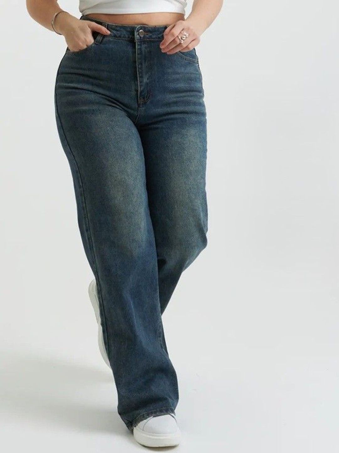 Aadvi Fashion Women Jean High-Rise Light Fade Stretchable Jeans-picture-39