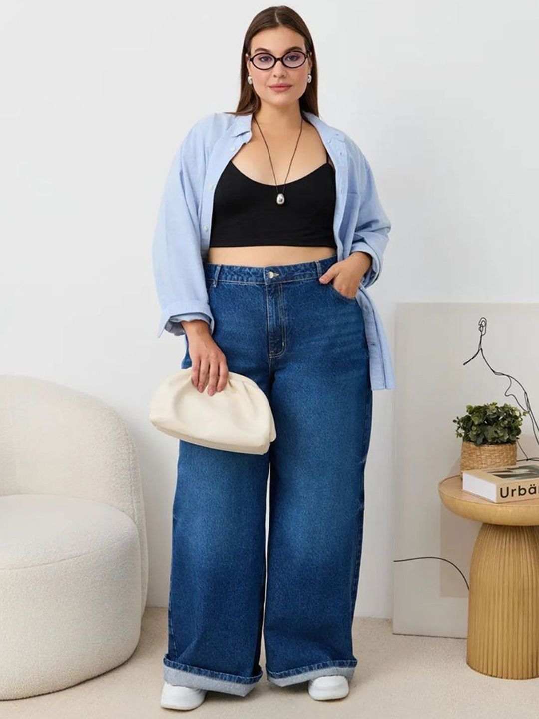 Aadvi Fashion Women Jean Baggy High-Rise Stretchable Jeans-picture-37