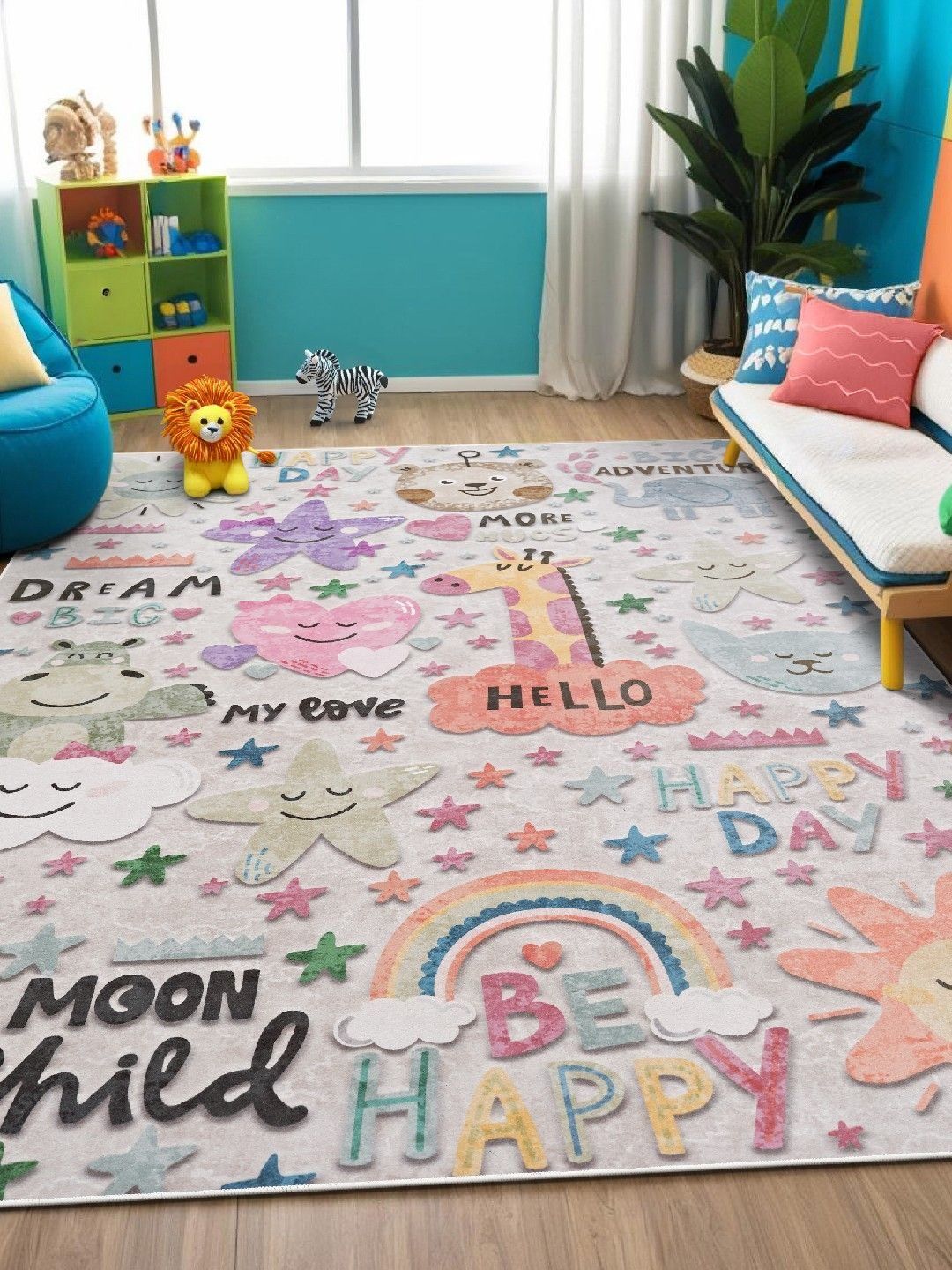 Anti-Skid Backing Washable Indoor-Outdoor Rugs-image-13
