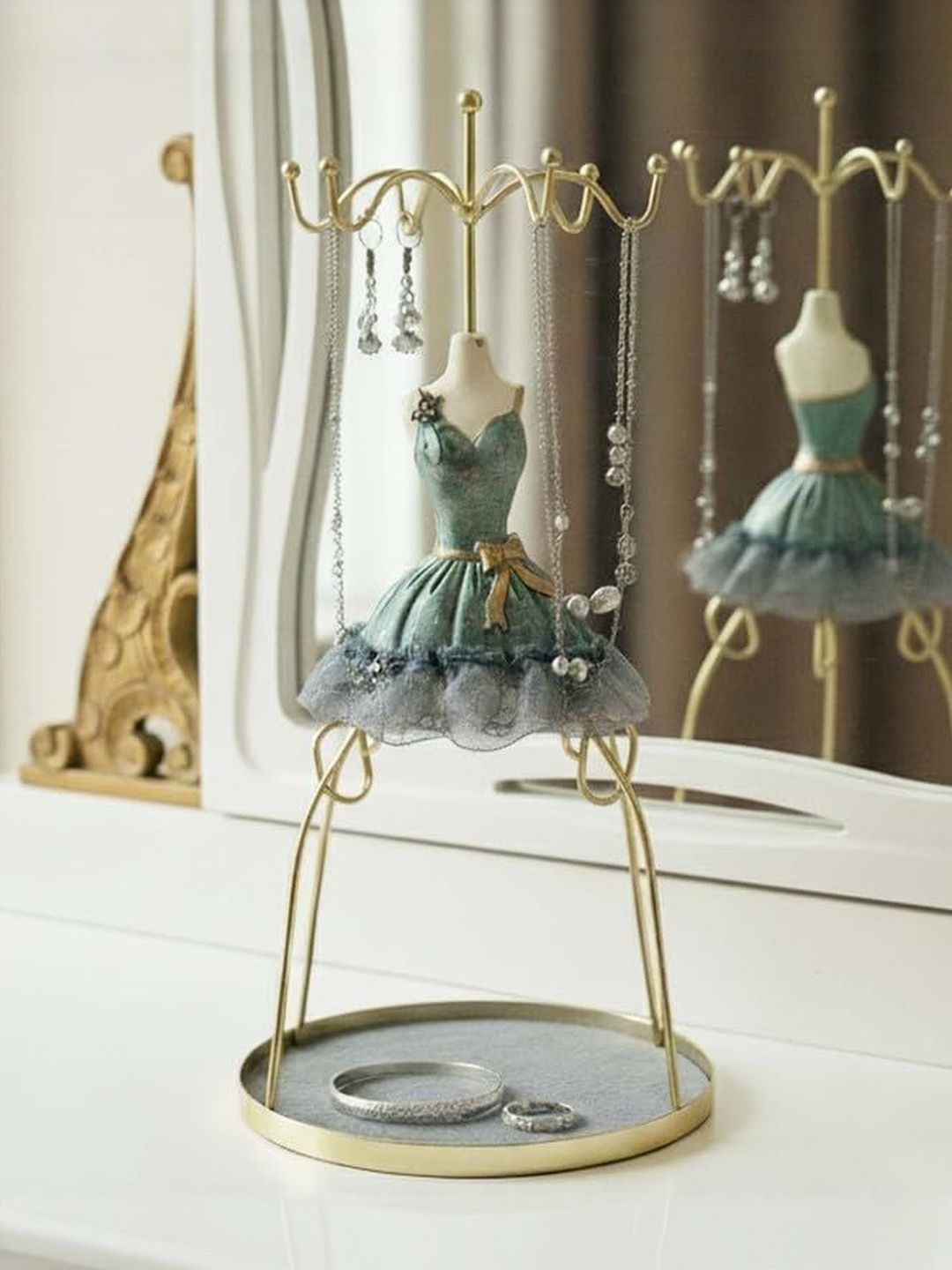 Go Hooked Doll Dress Jewelry Holder Stand-picture-36
