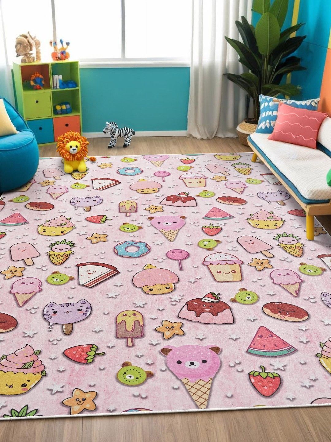 kaleen india Anti-Skid Backing Washable Indoor-Outdoor Rugs-picture-15