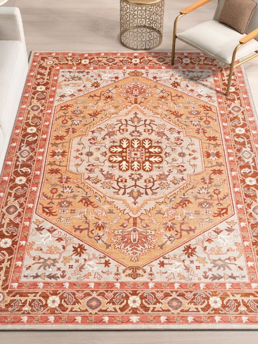 Anti-Skid Backing Washable Indoor-Outdoor Rugs-image-38