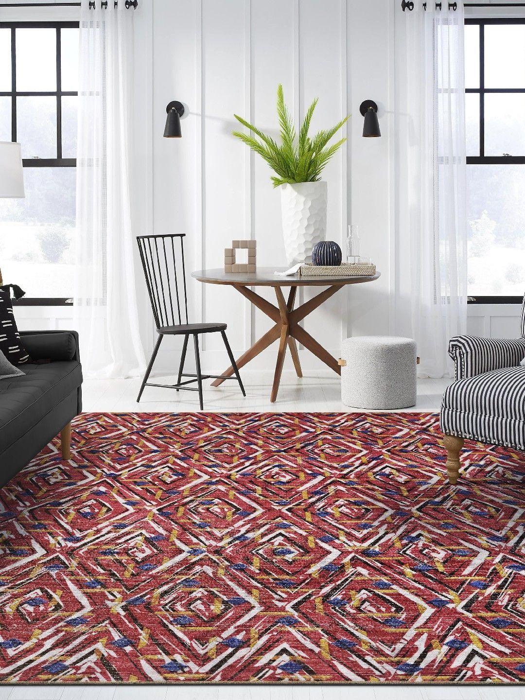 Anti-Skid Backing Washable Indoor-Outdoor Rugs-image-35