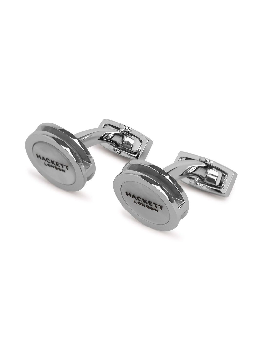 HACKETT LONDON Men Silver Engraved Cufflinks-picture-39