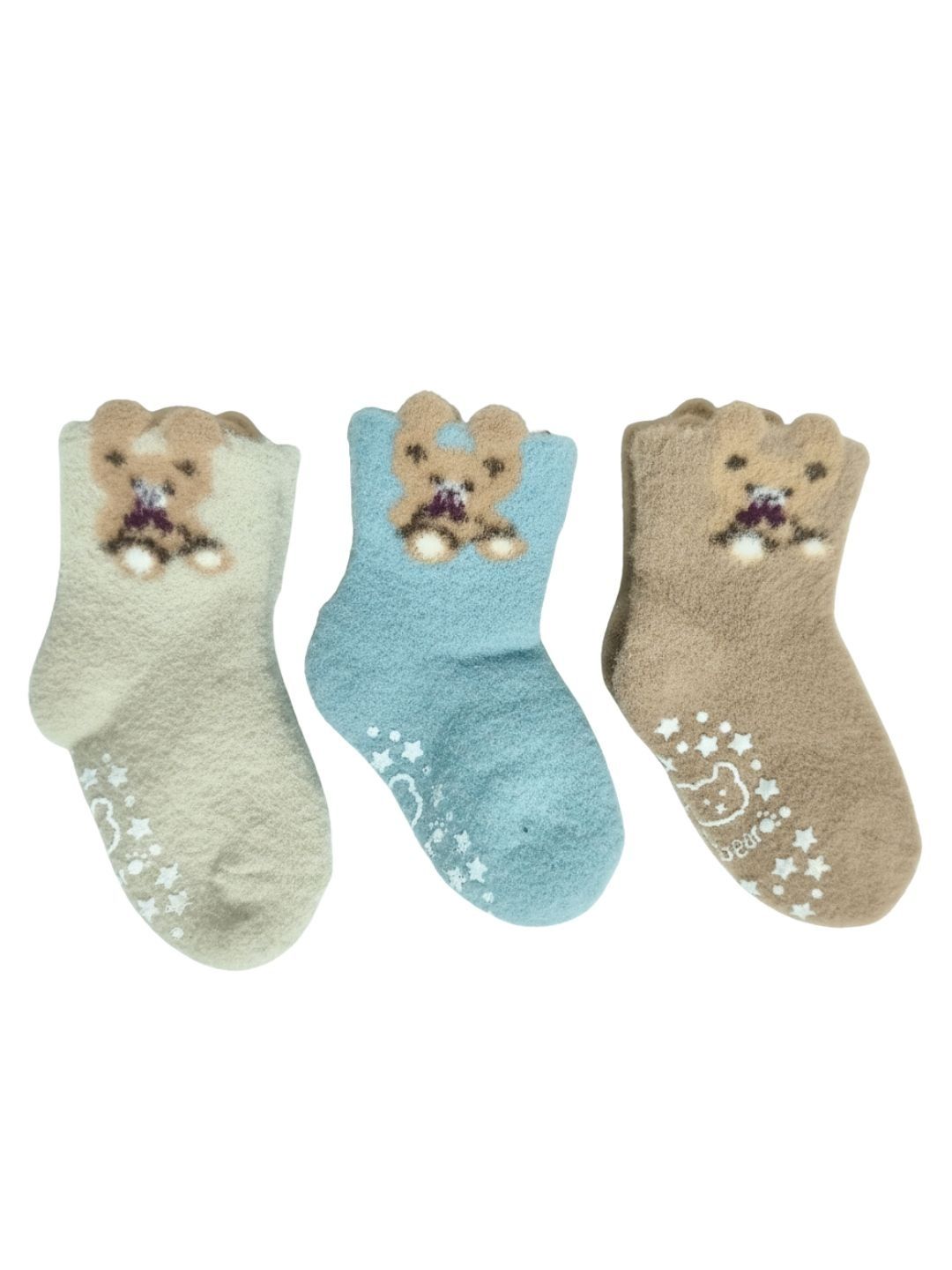 Cdeck Kids Pack of 3 Rabbit Wool Socks-picture-47