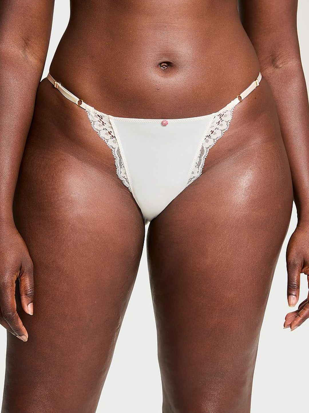 Victoria's Secret Dream Angels Lace-Trim Adjustable String Low Rise Bikini Briefs-picture-12