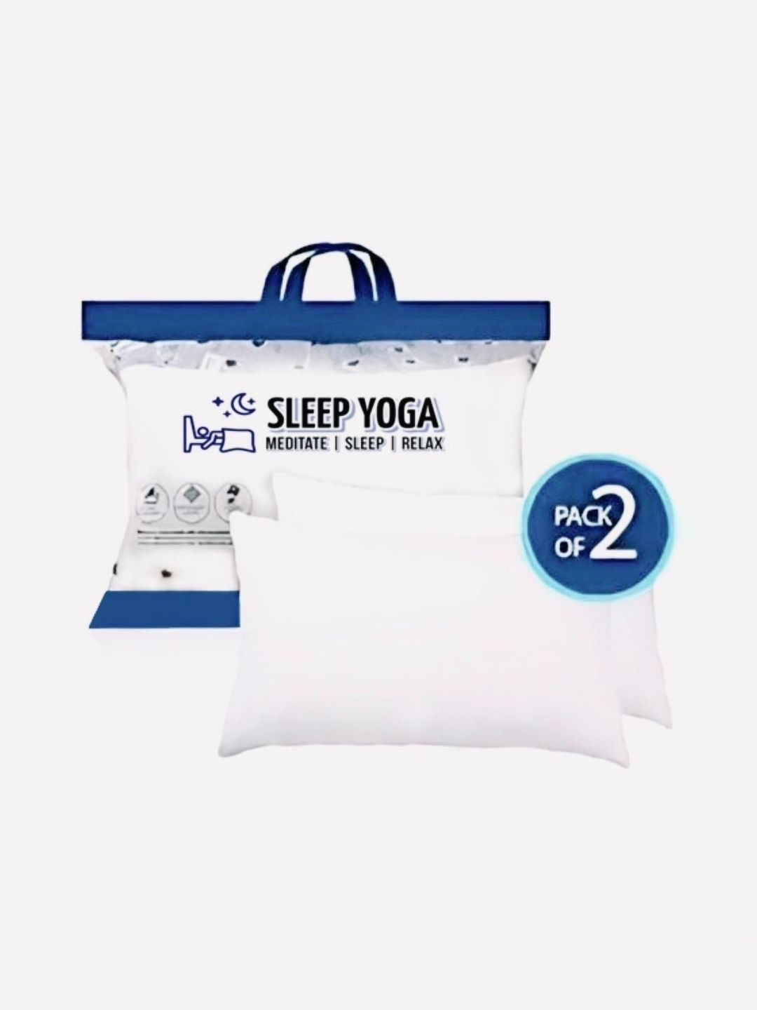 sleepyoga Set of 2 Sleep Pillows-image-25