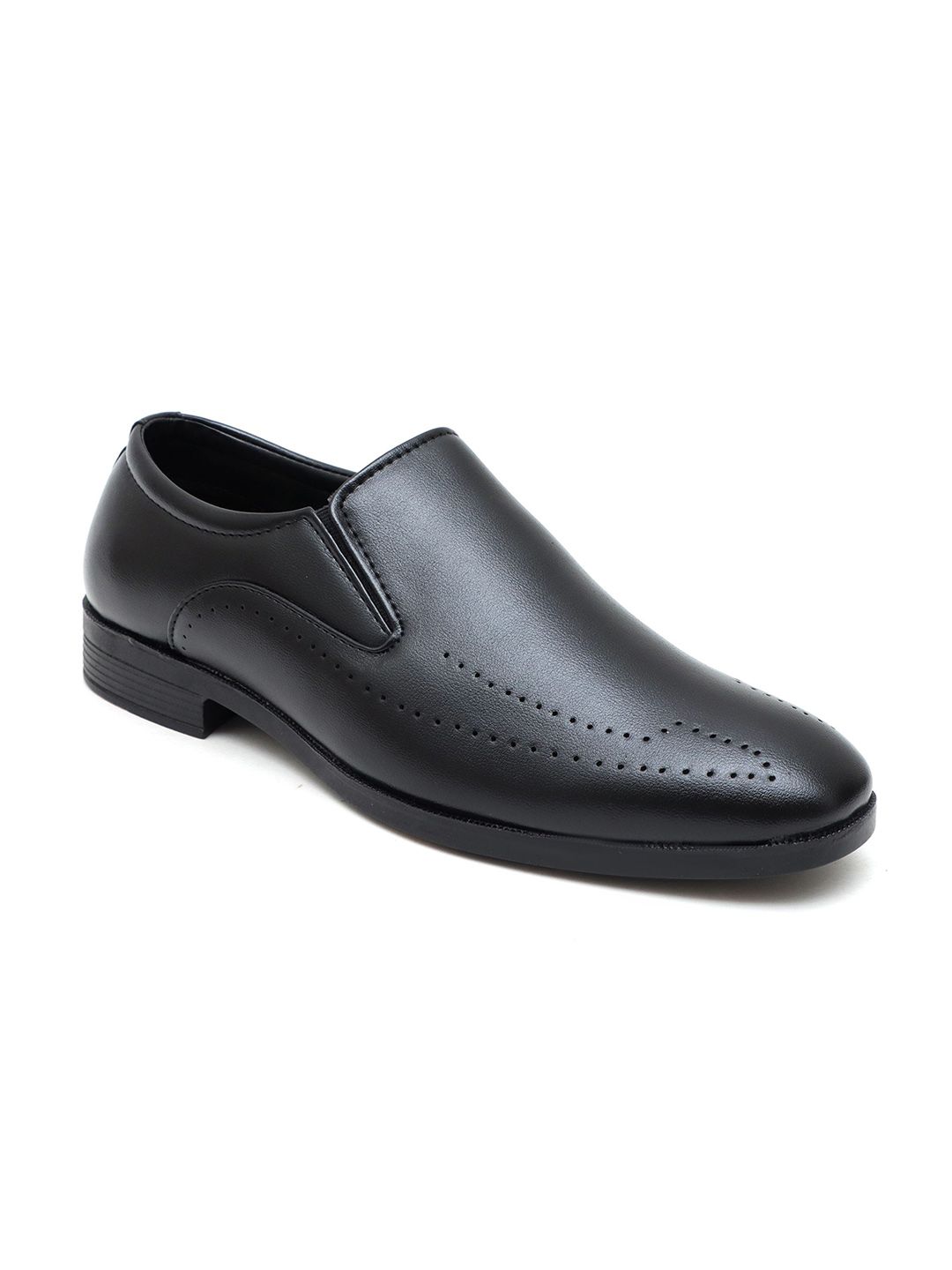 SHUAN Men Round Neck Formal Slip Ons-picture-22