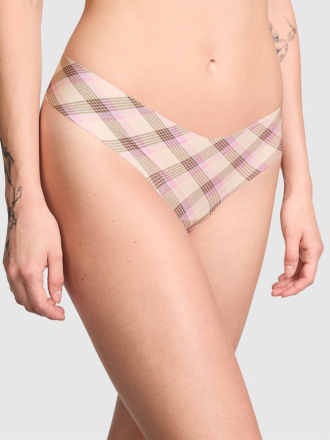 Victoria's Secret PINK No-Show Printed Thongs Briefs-picture-39