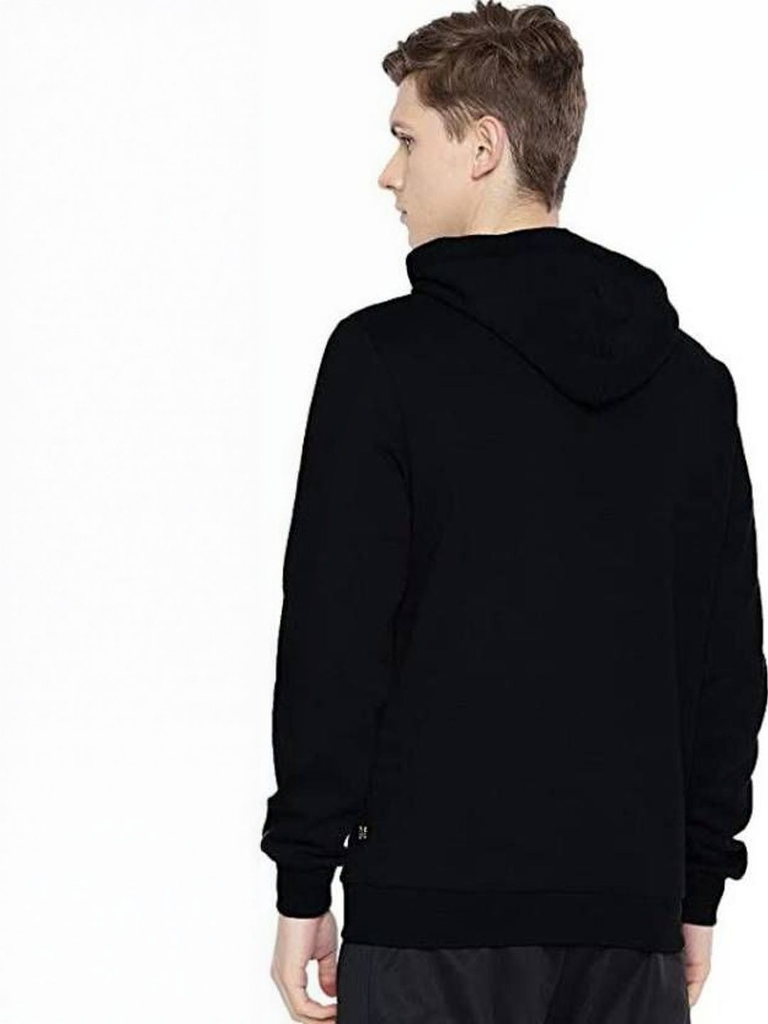 VALUE CREATION Men Black Cotton Printed Hooded Pullover-picture-42