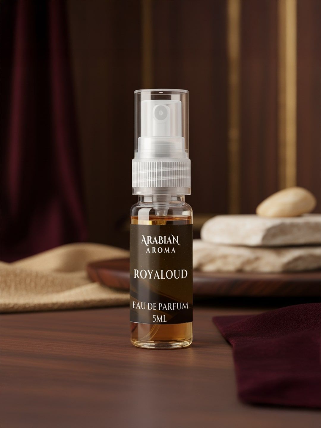 Arabian Aroma Royal Oud Cruelty-Free Long Lasting Eau De Parfum - 5 ml-image-40