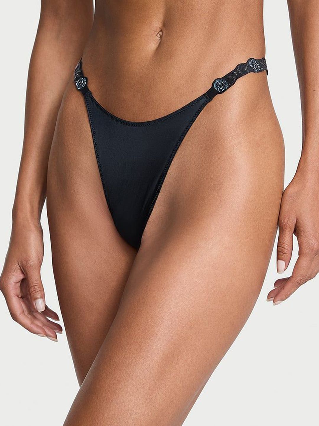 Victoria's Secret Very Sexy Electric Orchid Shine Low Rise Inner Elastic Bikini Briefs-picture-18