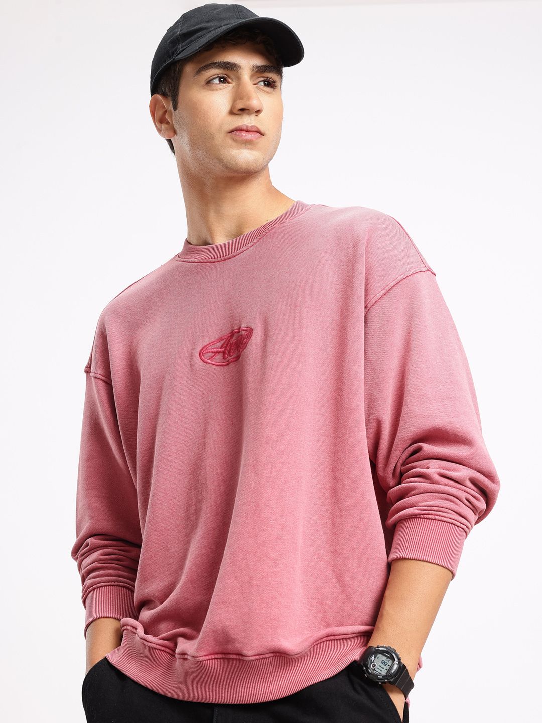 Aeropostale Brand Logo Embroidered Sweatshirt-picture-10