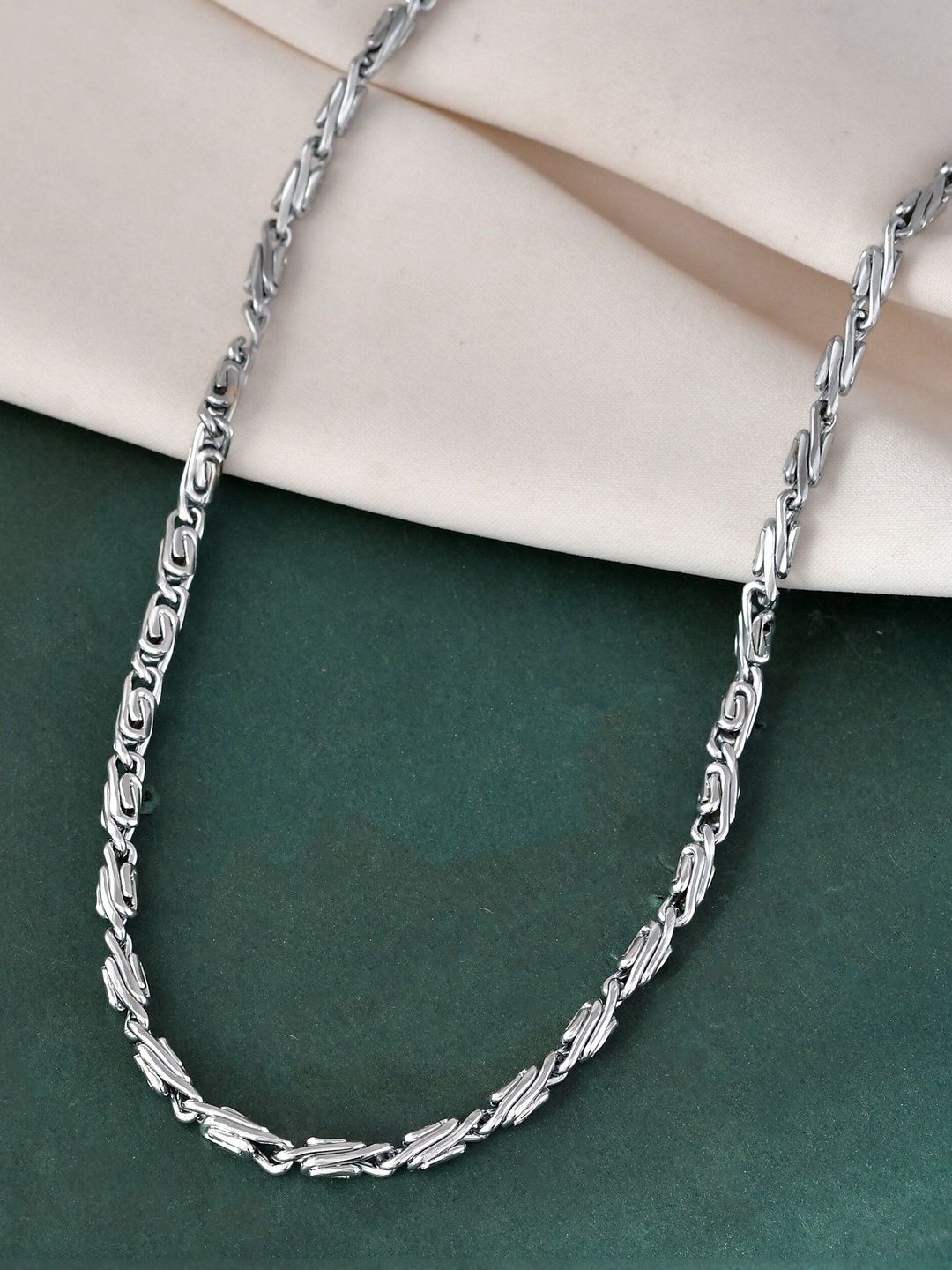 Jewels Nest Stainless Steel Gold Plated Minimal Link Chain-picture-29