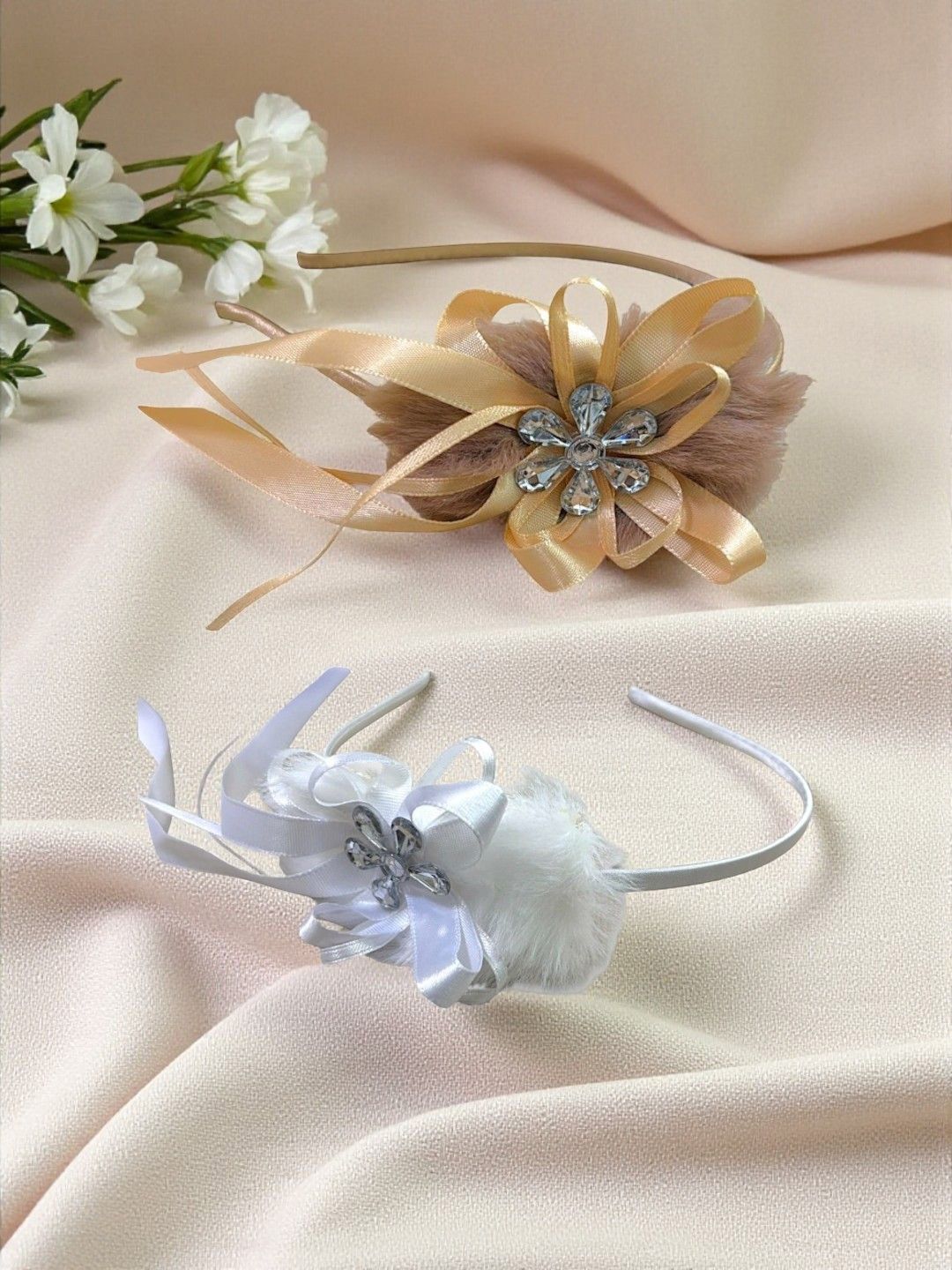 AccessHer Women Set of 2 Embellished Hairband-picture-0
