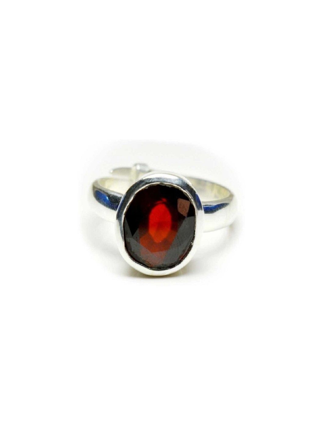 RAVIOUR LIFESTYLE Silver-Plated & Red Alloy Pearls Finger Ring-picture-11