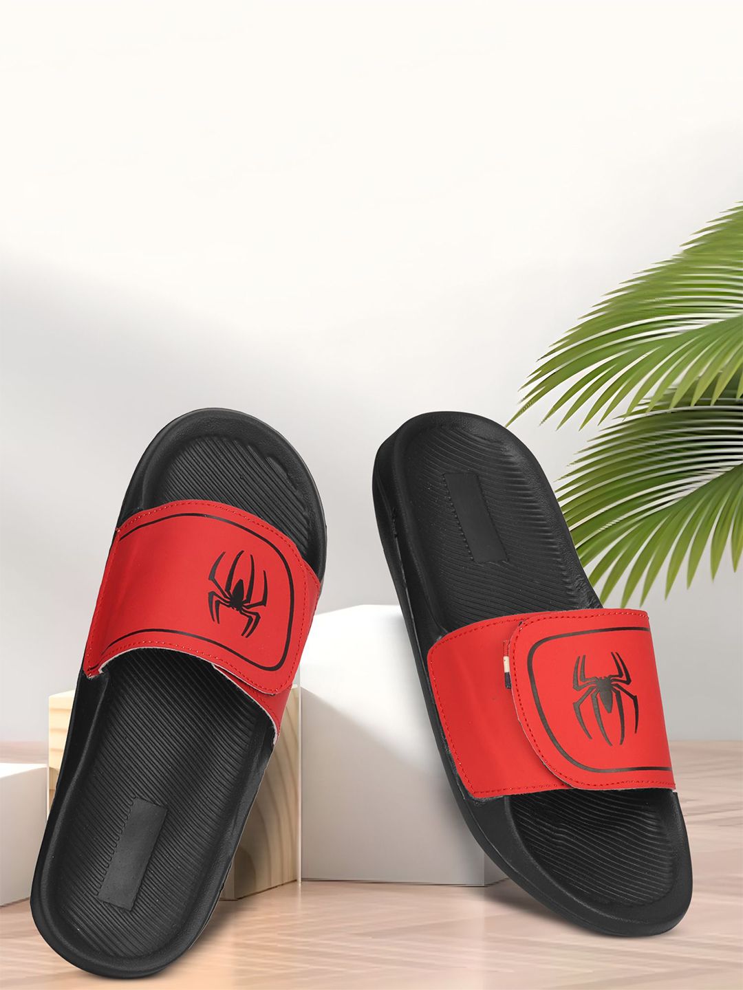 PERY PAO Men Printed Sliders-picture-31