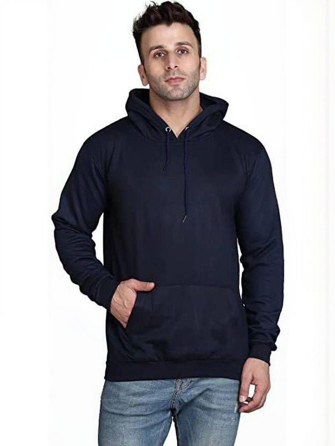 VALUE CREATION Men Hooded Cotton Pullover
