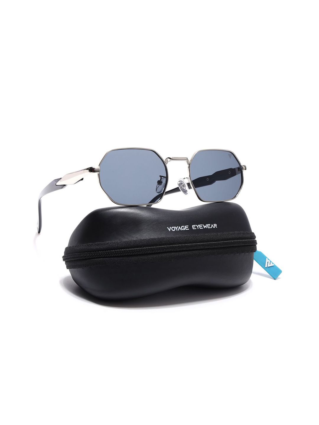 Voyage Unisex Rectangle Sunglasses with UV Protected Lens 862MG7386-image-32